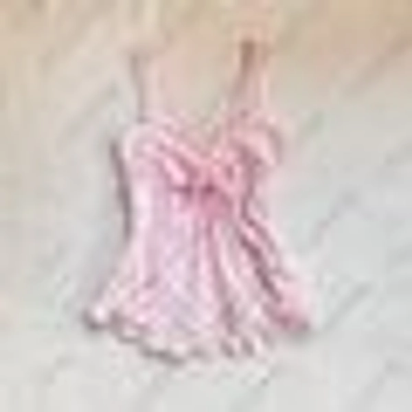 Fashion Summer vintage aesthetic Kawaii Y2K Harajuku Bow Vest Lace Top See-through Mini slim-fit
