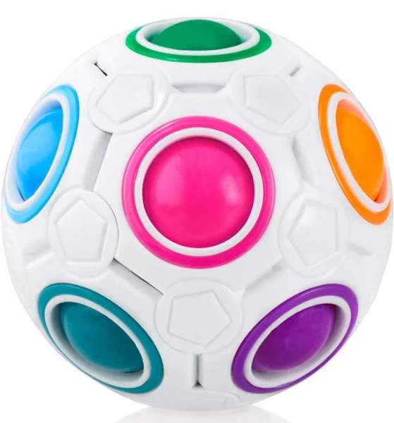CUBIDI Original Rainbow Puzzle Ball