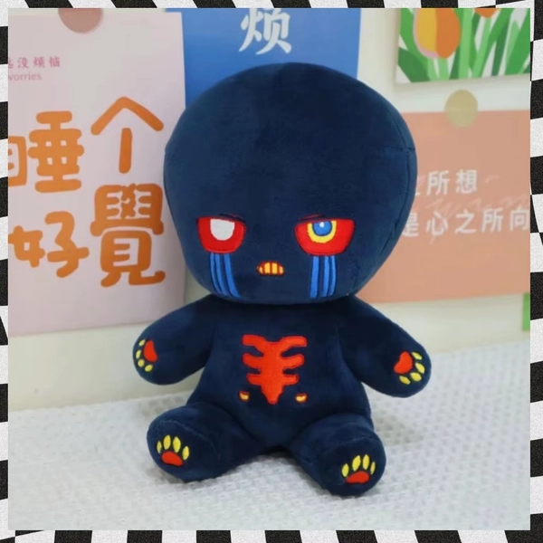 Game Under Tale My Skeleton Error Sans 20cm Plush Doll Cartoon Figure Idol Stuffed Dress Up Cotton Doll Gift Anime Cosplay Xmas