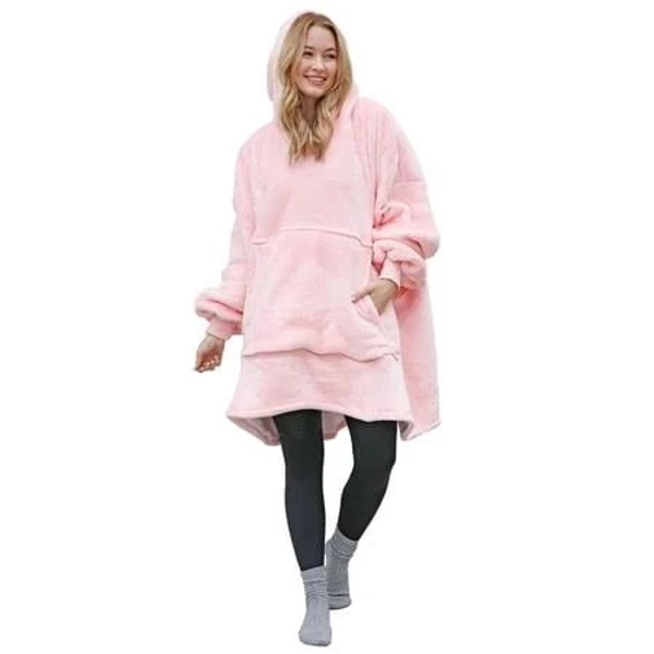 Catalonia Oversized Wearable Blanket Hoodie Sweatshirt