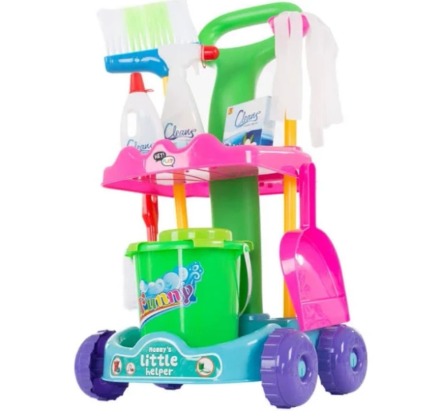 Hey! Play! Pretend Play Cleaning Set