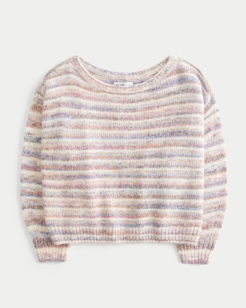 Slouchy Off-the-Shoulder Sweater