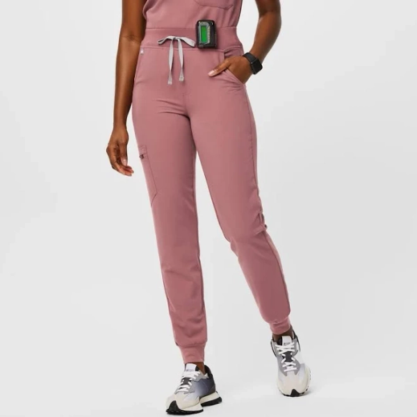 Figs Zamora High-Waisted Scrub Trousers