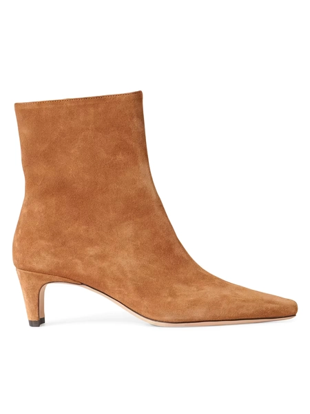 Staud Wally 45MM Suede Ankle Boots | Saks Fifth Avenue