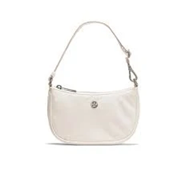 lululemon Unisex City Essentials Mini Shoulder Bag 1L Light Ivory
