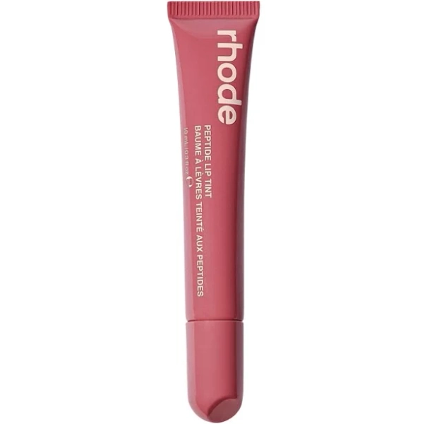 Rhode Peptide Lip Tint Nourishing Glaze - Salty Tan - Soft Mauve