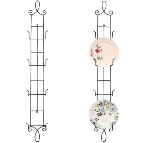 HOHIYA 2 Pcs Wall Plate Display Rack Easel Stand Holder