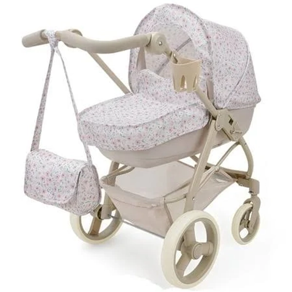 509 Crew Little Flora Bella 2 In 1 Doll Pram