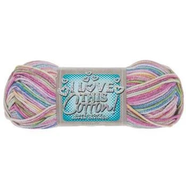 Print I Love This Cotton Yarn