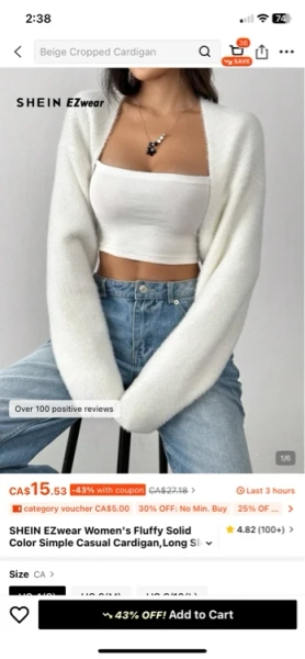 SHEIN strug 