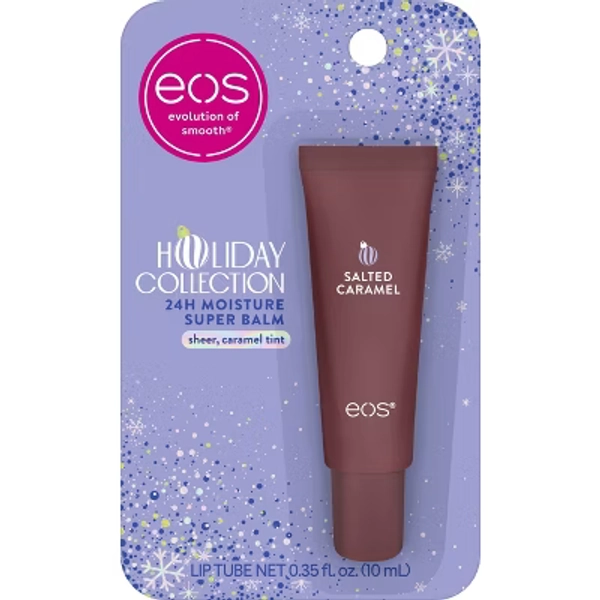 eos Holiday Tinted Super Balm - Salted Caramel - 0.35 fl oz