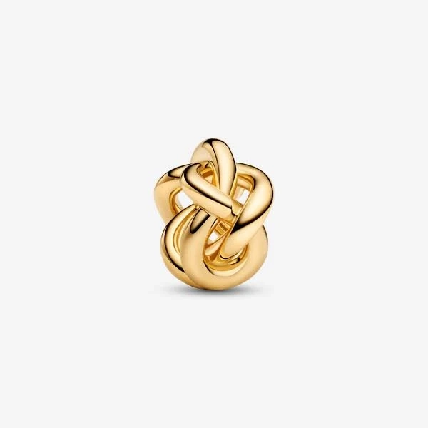 Pandora Infinity Knot Gold-Plated Charm