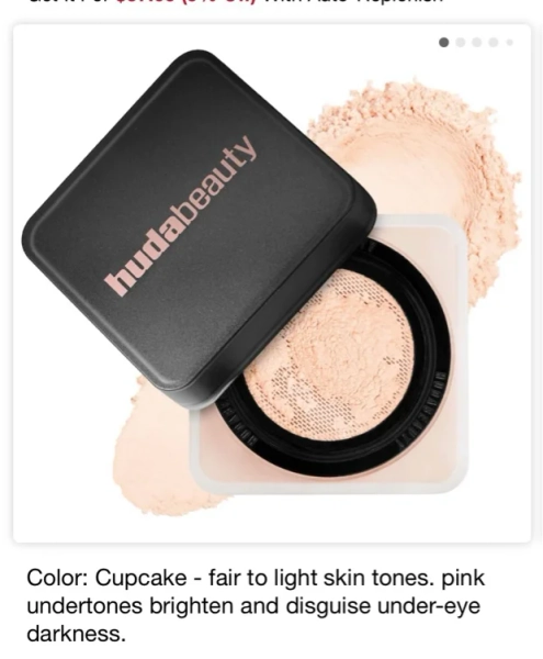 Easy Bake Blurring Loose Baking & Setting Powder - Cherry Peach