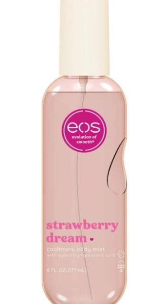 Eos Cashmere Body Mist, Strawberry Dream, Body Spray For Women, Hair