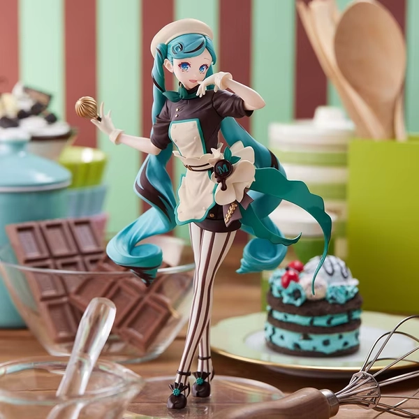 Hatsune Miku Chocolate Pastry Chef 21cm Figure - Luminasta Series Collectible