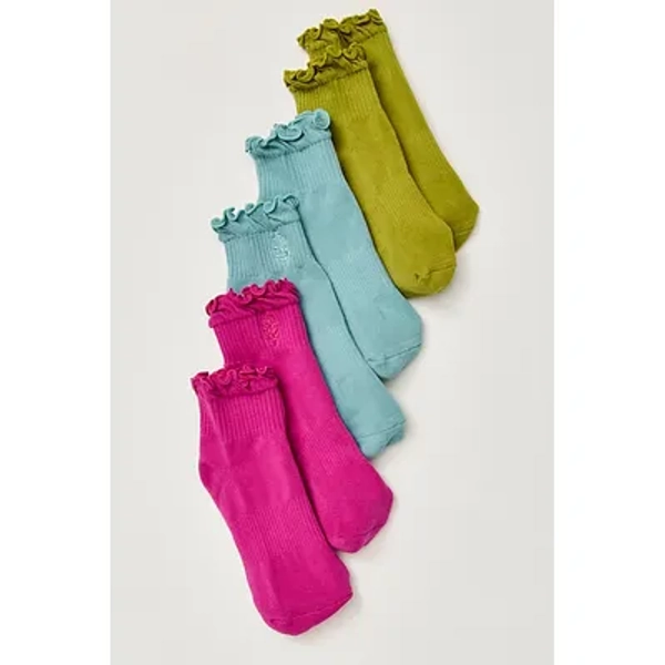 Classic Ruffle Sock 3-Pack Gift Box
