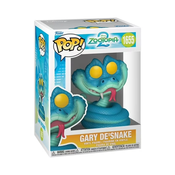 Funko POP Disney: Zootopia 2 - Gary De'Snake, Collectible Vinyl Figure