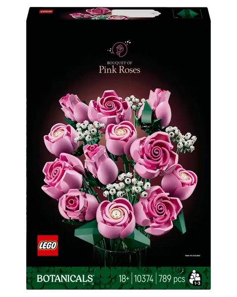 LEGO Botanicals Bouquet of Pink Roses 10374