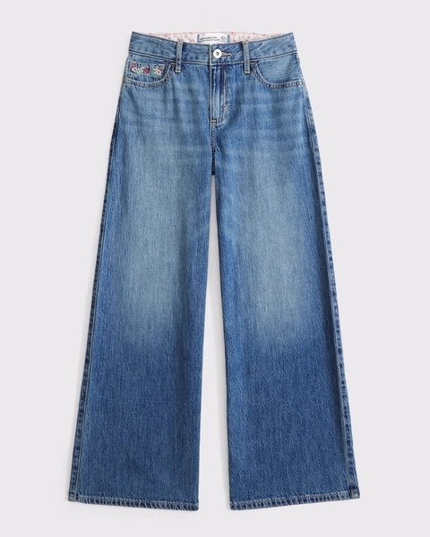 high rise ultra wide leg jeans