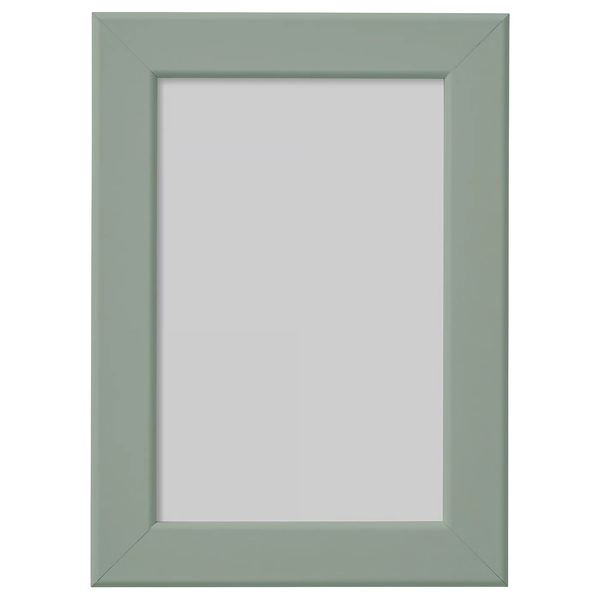 FISKBO Cornice - grigio chiaro-verde 10x15 cm