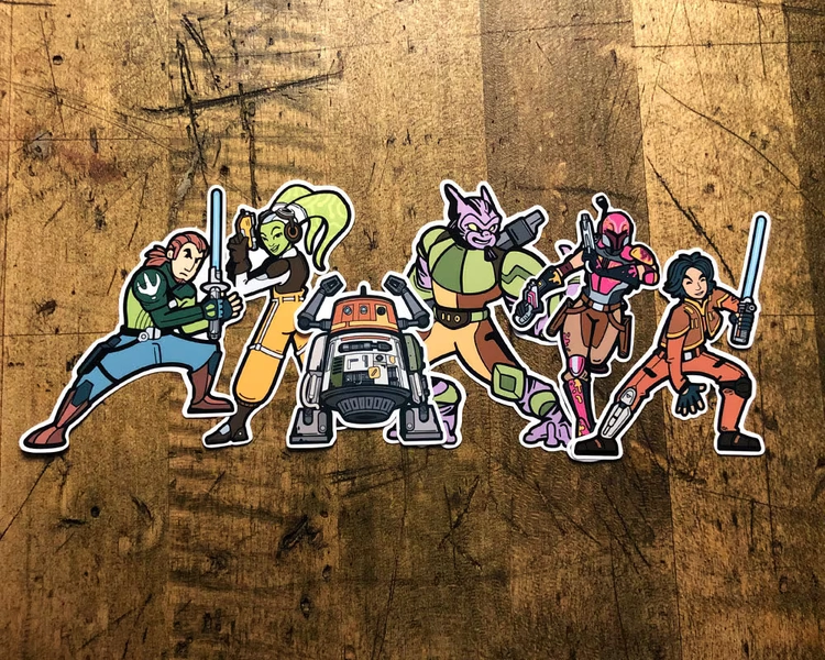 Ghost Crew Sticker Pack