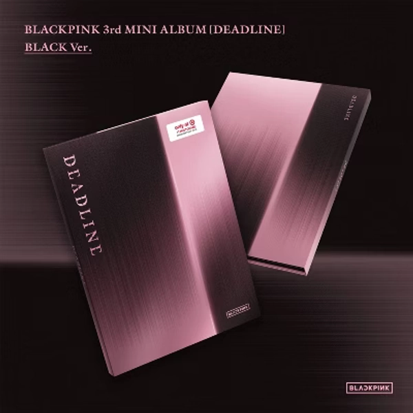 Blackpink - Blackpink 3rd Mini Album [Deadline] Black Version (Target Exclusive, CD)