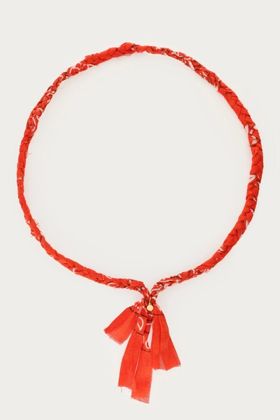 Bandana ketting oranje | My Jewellery