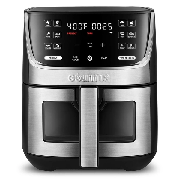 Gourmia Stainless Steel Air Fryer 6.62 L / 7 qt Fryers | Pricesmart |  Dominican Republic