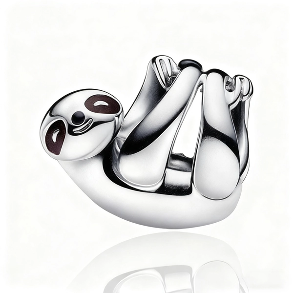 El dije de perezoso plateado S925 es un diseño nuevo y elegante, perfecto para hacer joyas con pulseras o collares originales. Es un regalo o accesorio perfecto para cumpleaños y días festivos.