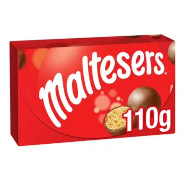 Maltesers Milk Chocolate Gift Box of Chocolates 110g