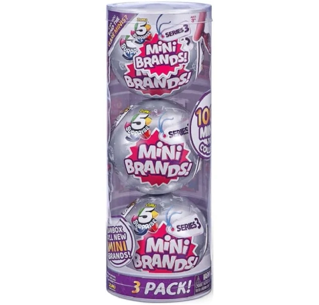 Zuru Mini Brands Series 3 Mystery Capsule Real Miniature Brands Collectible Toy