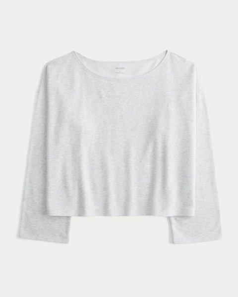 Easy Off-the-Shoulder Sweatshirt