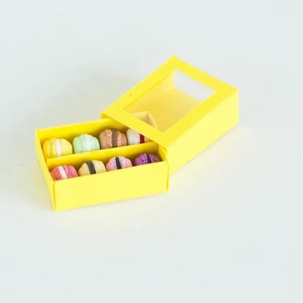 Miniature macaron Dollhouse miniatures food Tiny food