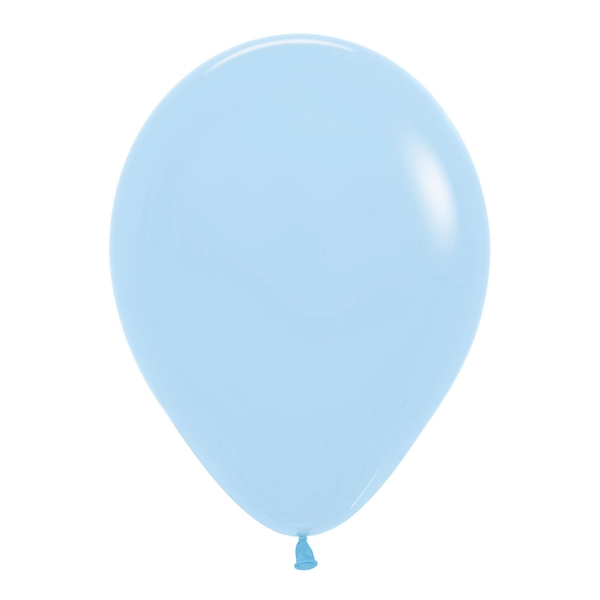 Buy Sempertex Pastel Matte Blue Latex Balloons | Balloons4u