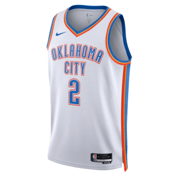 Shai Gilgeous-Alexander Oklahoma City Thunder 2022/23 Association Edition Men's Nike Dri-FIT NBA Swingman Jersey