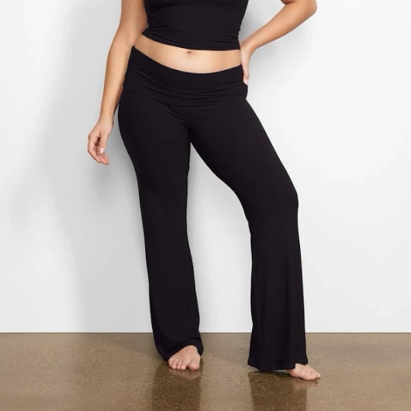 Skims Women's Soft Lounge Foldover Pants