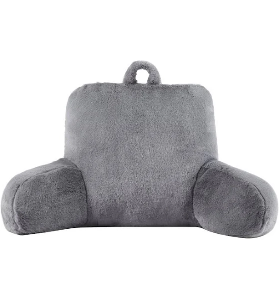 Mainstays Faux Fur Plush Bedrest Pillow