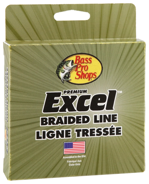 Bass Pro Shops Excel Braid Fishing Line - 150 Yards - 20 lb.