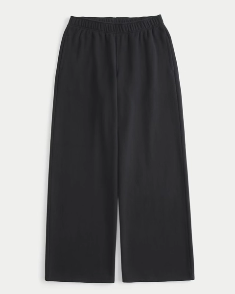 Wide-Leg Sweatpants