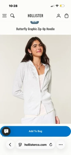 Hey! I'm liking this item from Hollister. Check it out and let me know what you think. https://www.hollisterco.com/shop/us/p/zip-up-hoodie-61673819?faceout=model - Google Search