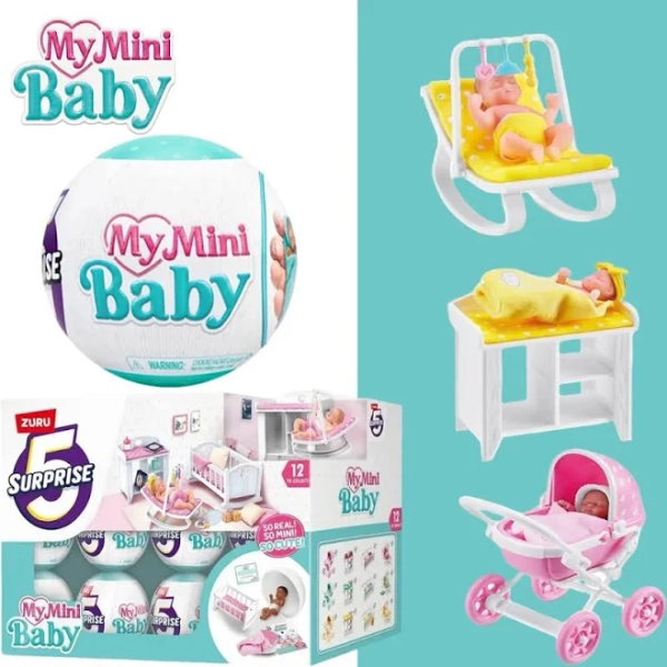 Zuru 5 surprise My Mini Baby Mystery Toy Series 1 Surprise blind box Cute Gift Mystery Trendy Play