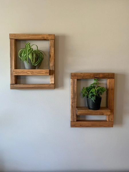 Wall Plant Holder, Wall Decor, Plant Holder, Flower Display, Wall Shelf, Potted Plant Holder,