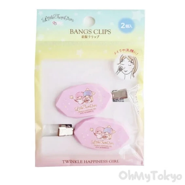 Little Twin Stars Hair Accessories Hair Tie Set (Pink) Official Kawaii Japanese Merchandise Store | Next-Day UK Delivery