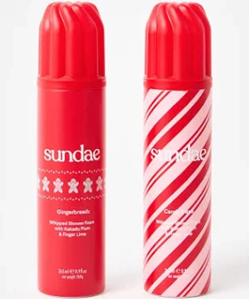 Sundae Christmas Whipped Shower Foam Gift Set