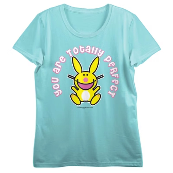It's Happy Bunny Ten Things Crew Neck Short Sleeve Mint Women's T-shirt
-Medium