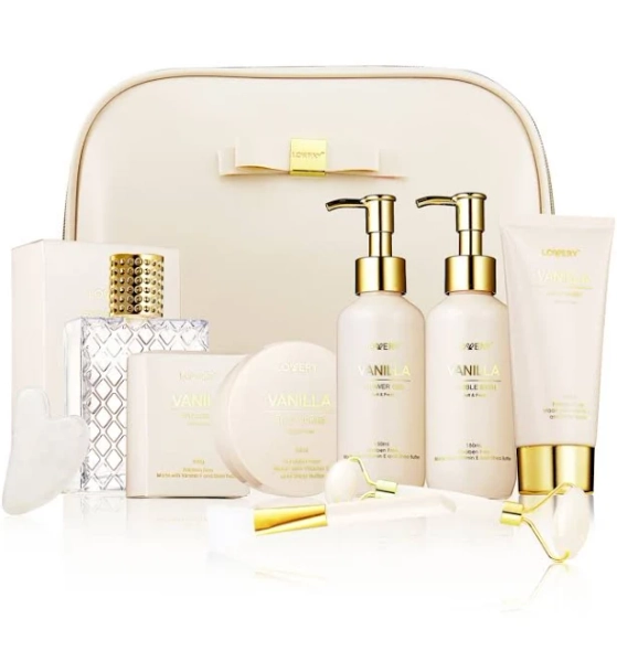 Lovery Luxury Vanilla Bath & Body Care Spa Gift Set