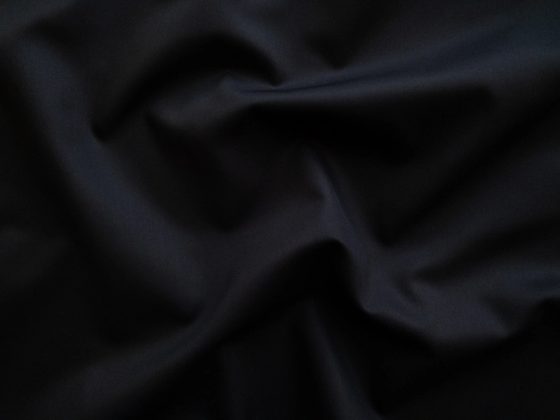 Belvedere Cotton Twill Shirting - Black