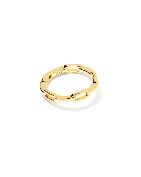 Andi Band Ring in Silver -9