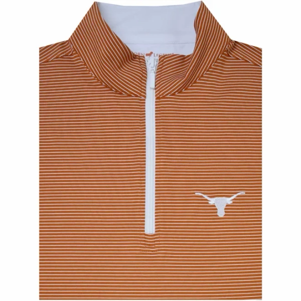 Texas Longhorns 1/4 Stripe Performance Pullover
