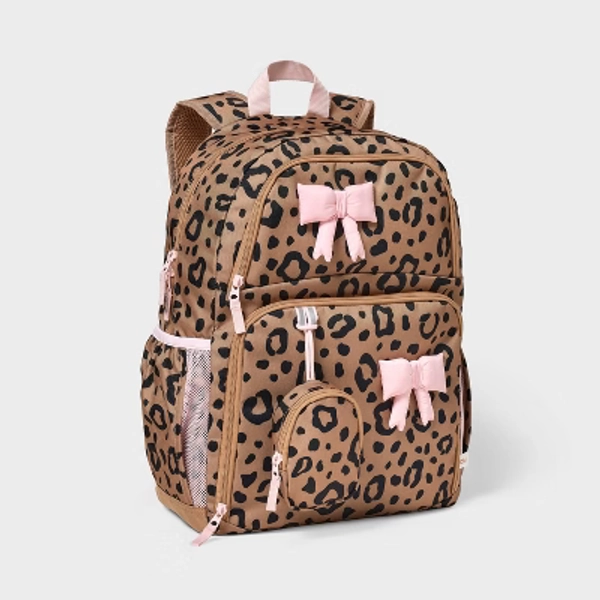 Kids' 17" Backpack - Cat & Jack™ Leopard